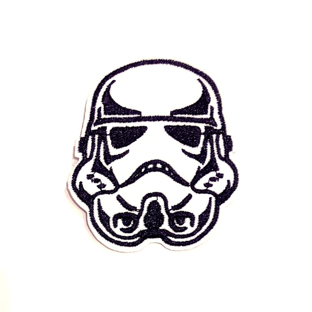 Storm Trooper patch Star Wars iron on Empire DIY